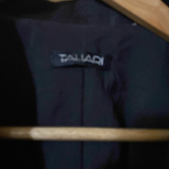 Short Charcoal Jacket size 10 Tahari - Picture 4 of 6